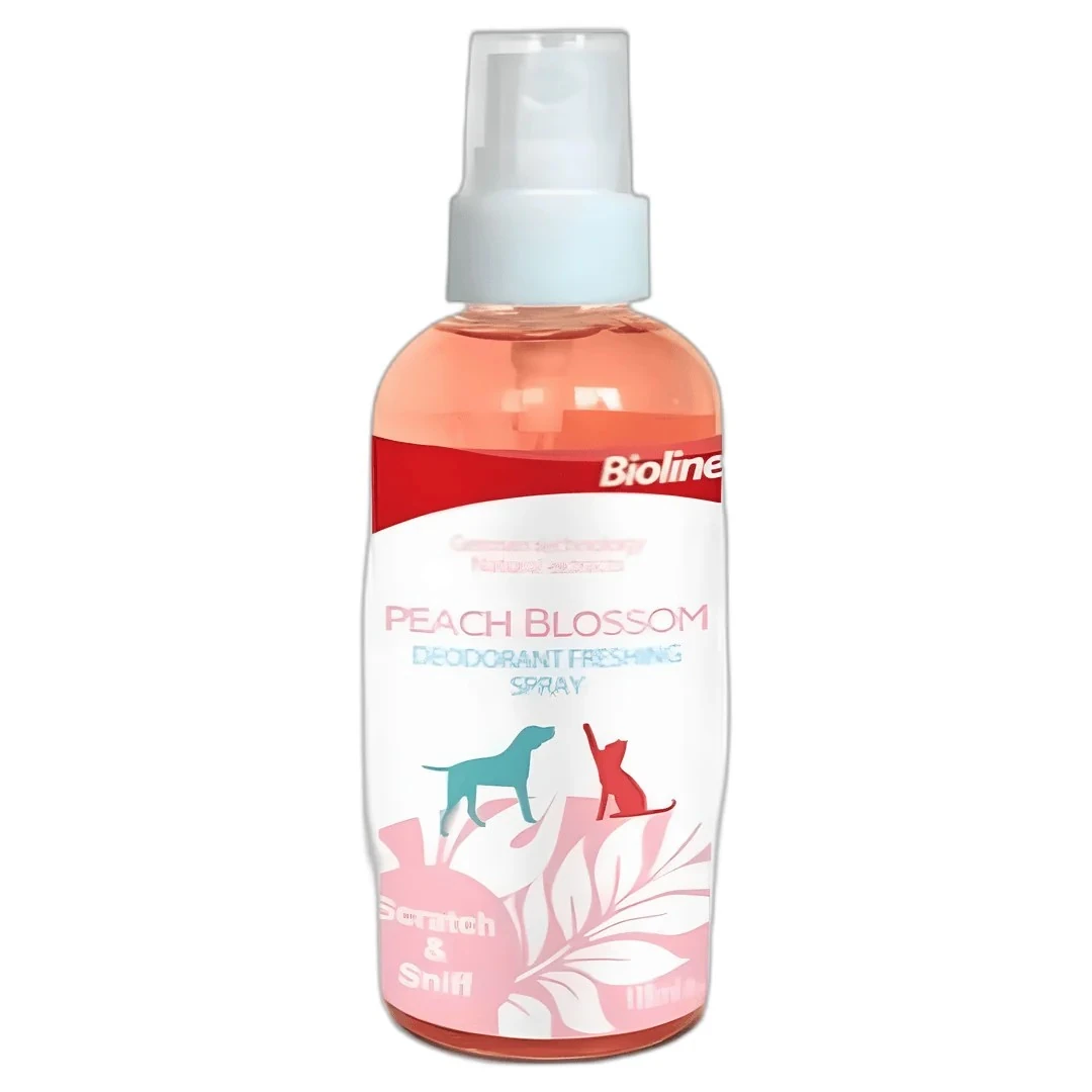 Bioline Kedi ve Köpek Parfümü Peach Blossom 118 Ml